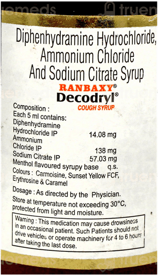 Decodryl Syrup 100ml